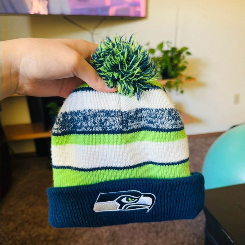 Seahawks beanie